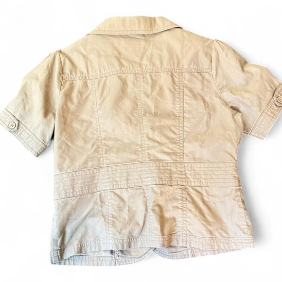 Y2k Vintage Forever 21 Blazer Button Up 100% Cotton - Picture 2 of 3